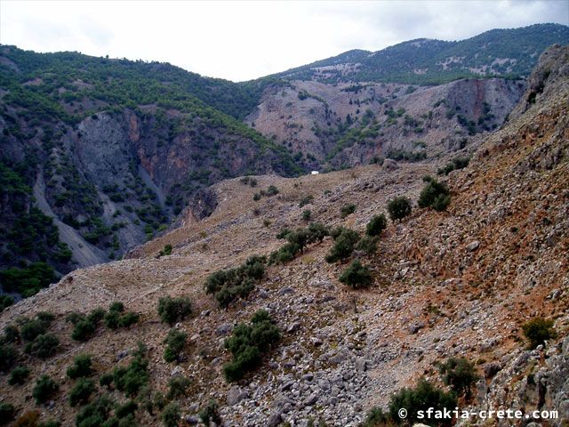 Photo report of a walk around Loutro, Sfakia, Crete, September 2008